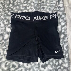Nike Pro Black Athletic Shorts